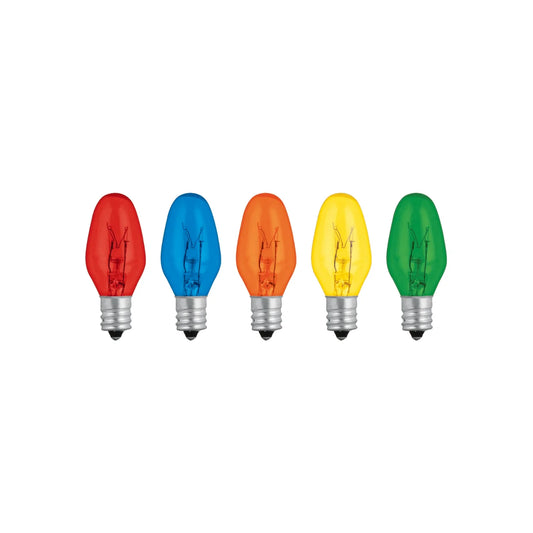 Foco 7 1/2 colores claro 7.5 W Fulgore FU0052
