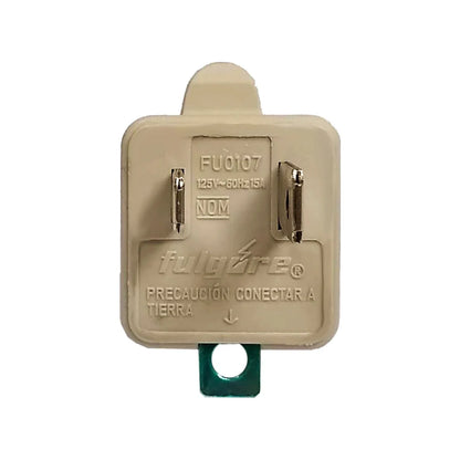 Clavija convertidora beige Fulgore FU0107