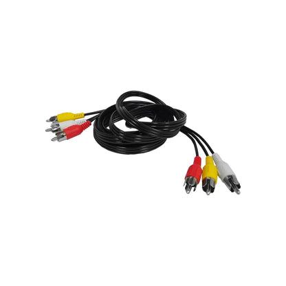 Extensión RCA triple 1.80 metros Fulgore FU0643