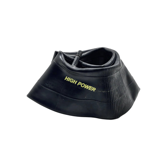 Cámara de aire negra High Power para carretilla con válvula, de caucho resistente.