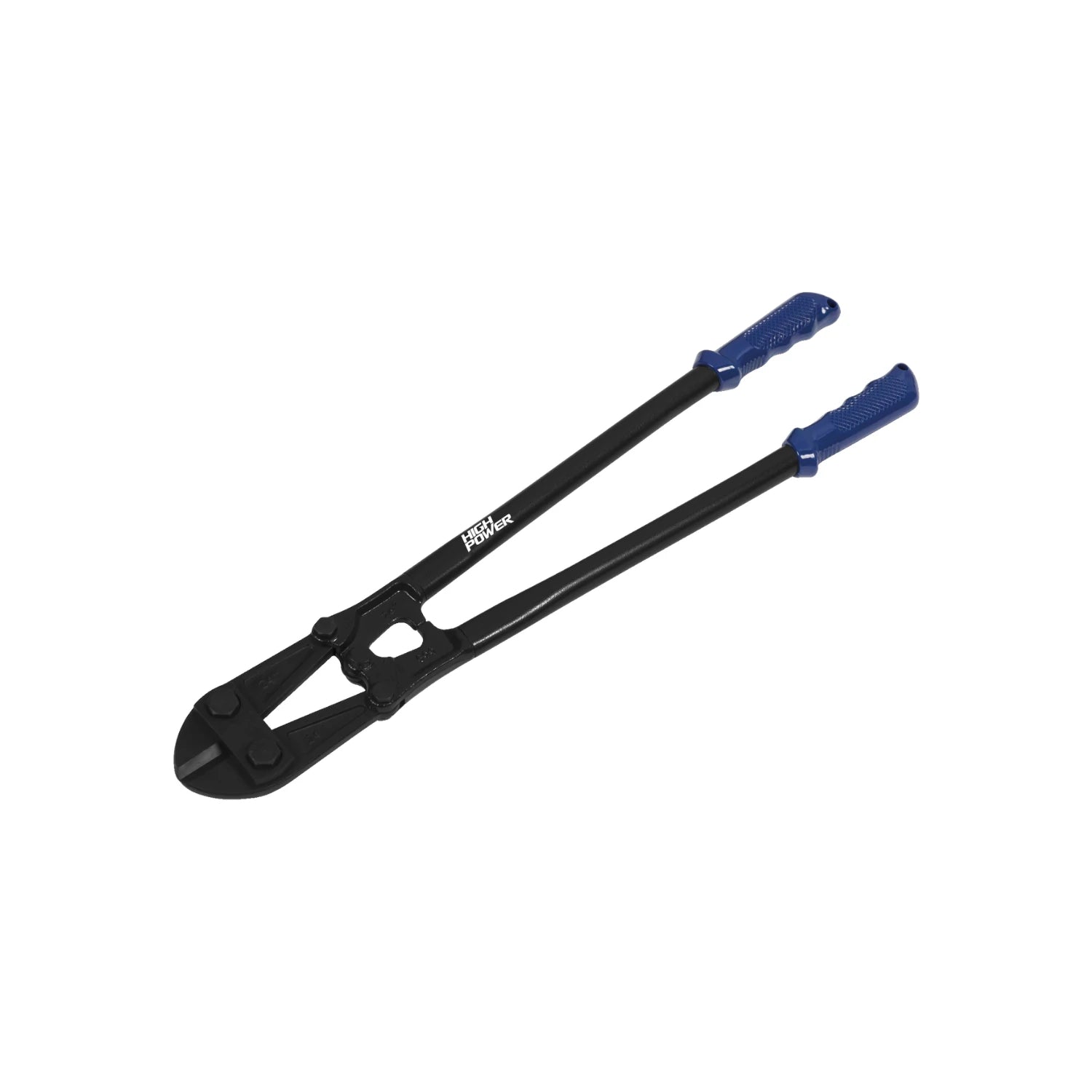 Corta perno High Power negro con mangos azules ergonómicos para cortes de alta resistencia