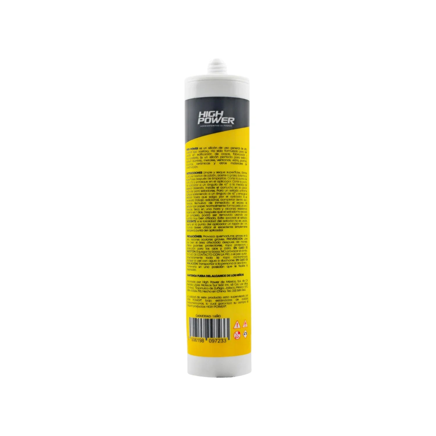 Silicon negro 70 g uso general High Power S-N300