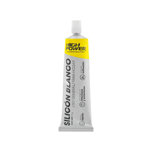 Silicon blanco 70 g uso general High Power SI-B075