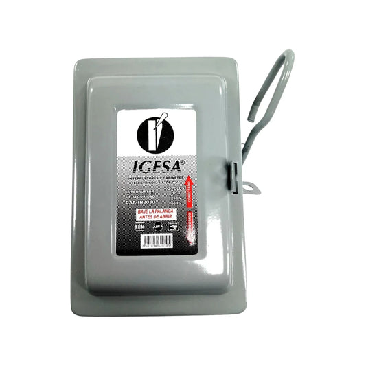 Interruptor de seguridad 2 x 30 de porcelana Igesa IN2030