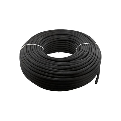 Bobina de cable eléctrico uso rudo 2x10 AWG negro, para intemperie e instalaciones fijas, 100 metros