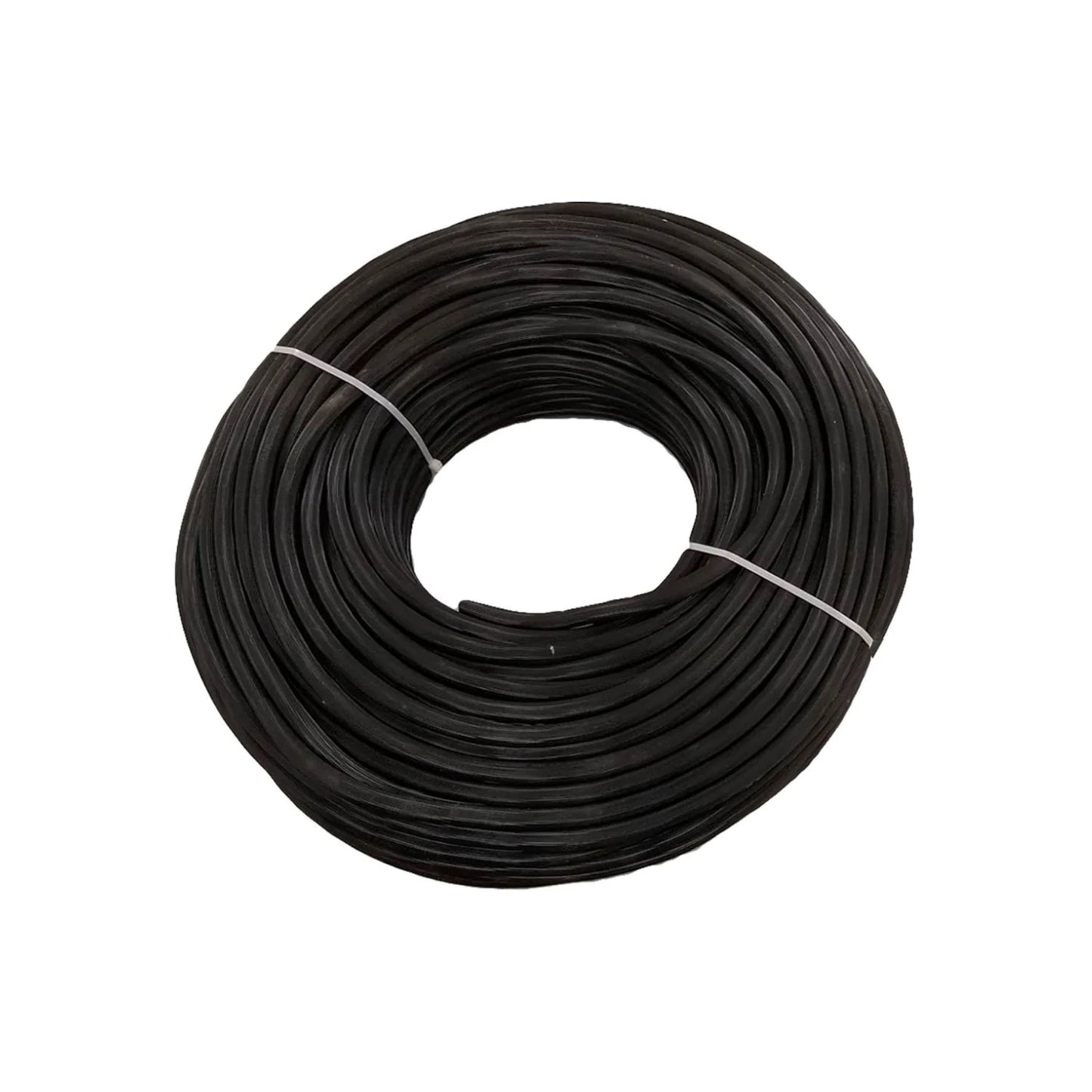 Cable uso rudo negro 2x14, rollo de 100 metros para instalaciones eléctricas.
