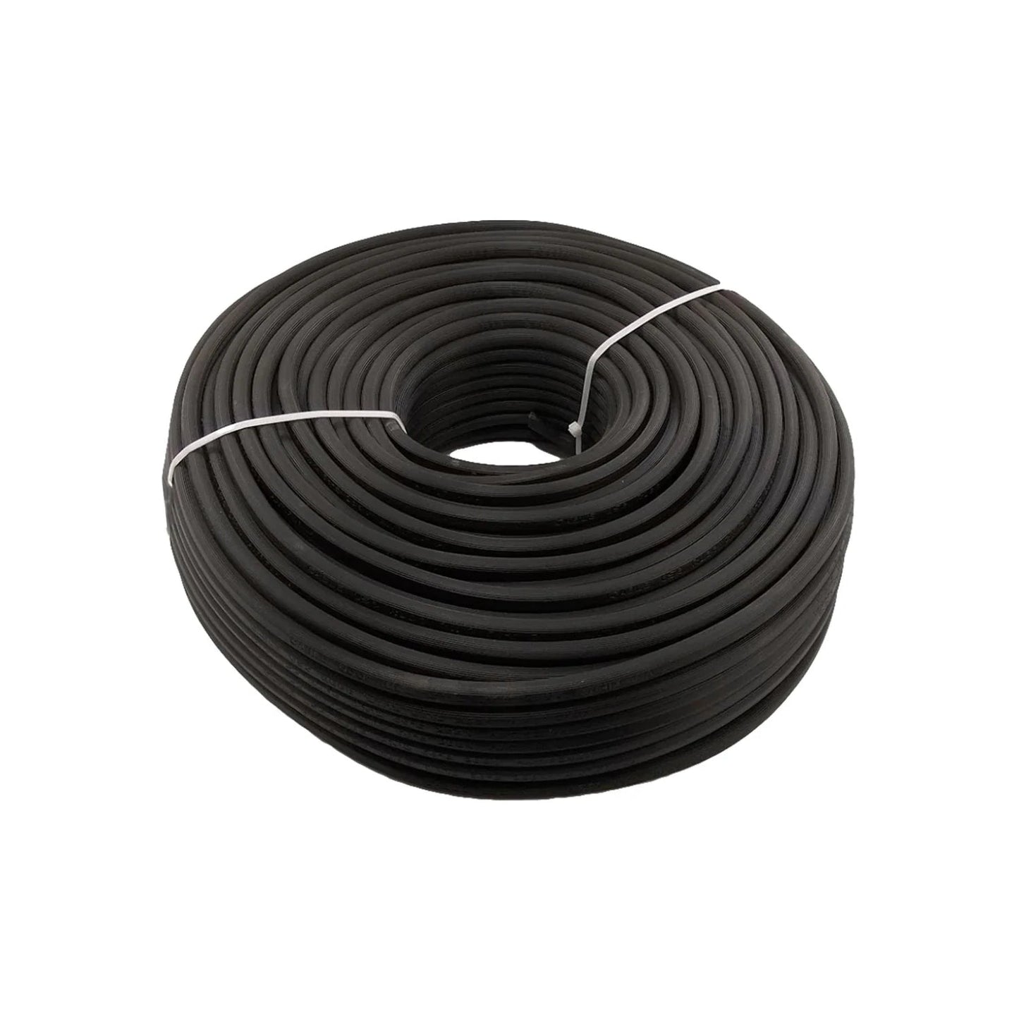 Rollo de cable eléctrico uso rudo negro 2x12 AWG de 100 metros