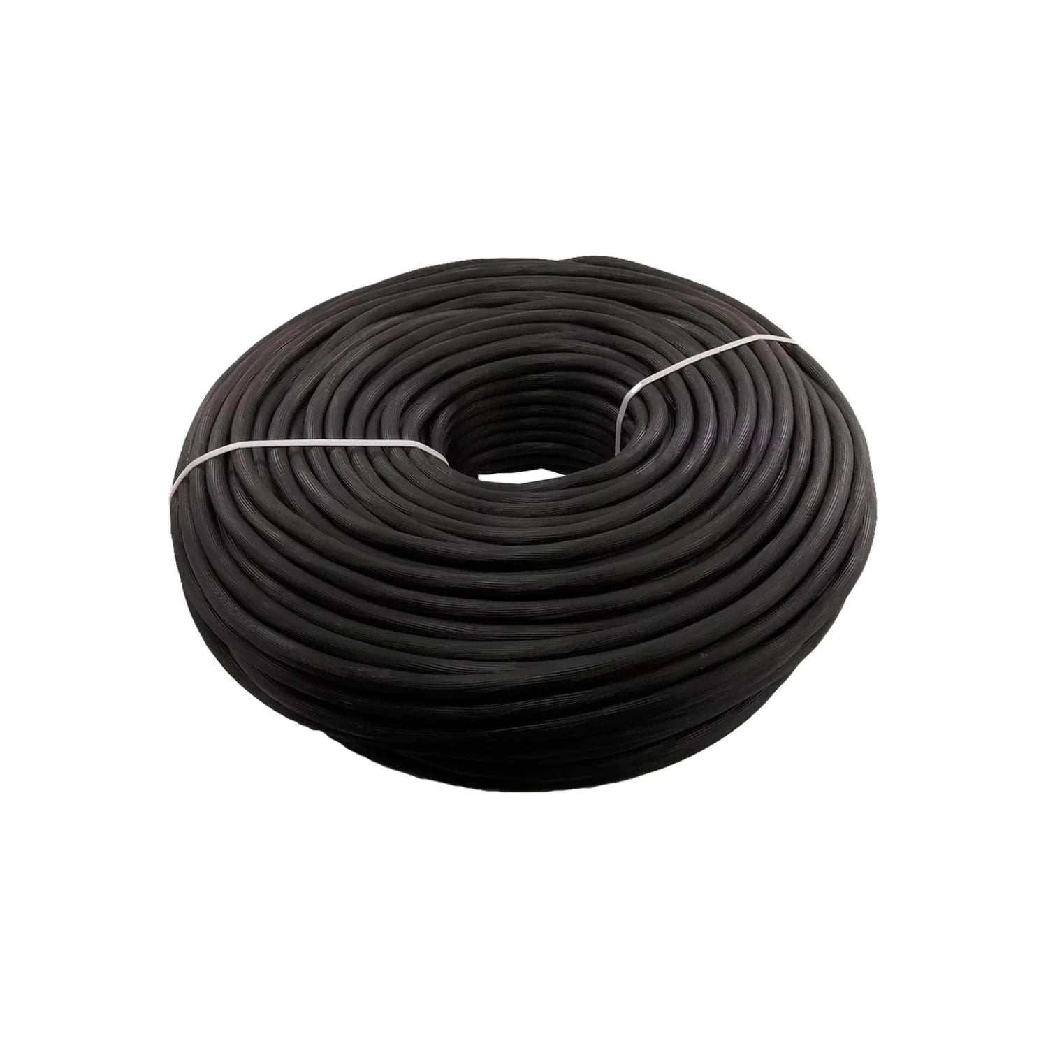 Rollo de cable eléctrico uso rudo 3x12 AWG negro, ideal para instalaciones industriales y exteriores