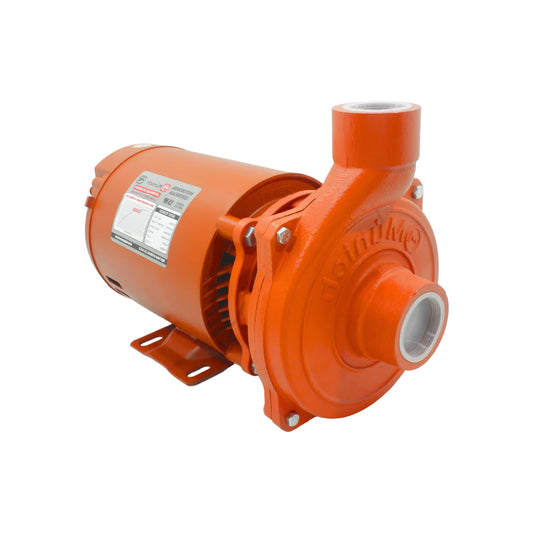 Motobomba centrífuga München naranja 1.5 HP para presión de agua y sistemas de riego
