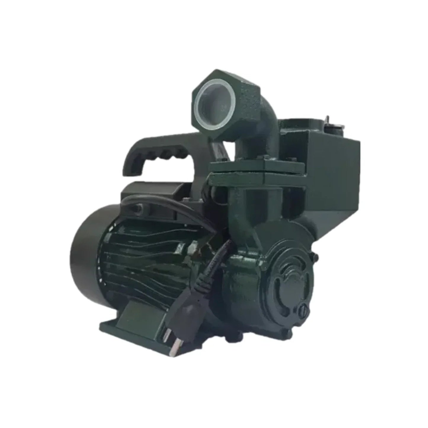 Bomba autocebante verde oscuro 1/2 HP, para suministro de agua en hogar, jardín o cisterna.