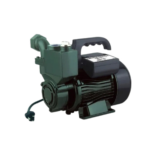 Bomba autocebante presurizadora 1/2 HP verde oscuro, ideal para uso doméstico y jardín