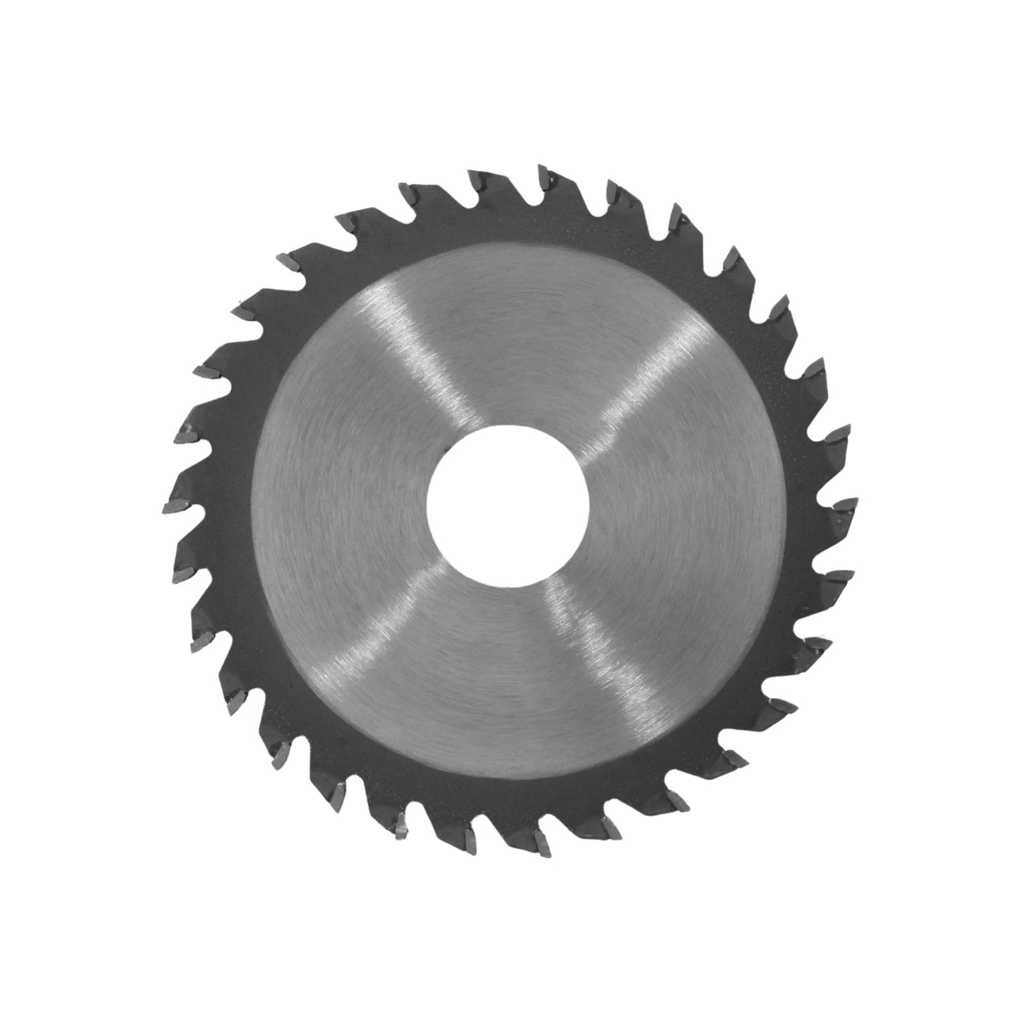 Disco sierra circular de 4 3/8" con 30 dientes de carburo para cortes en madera