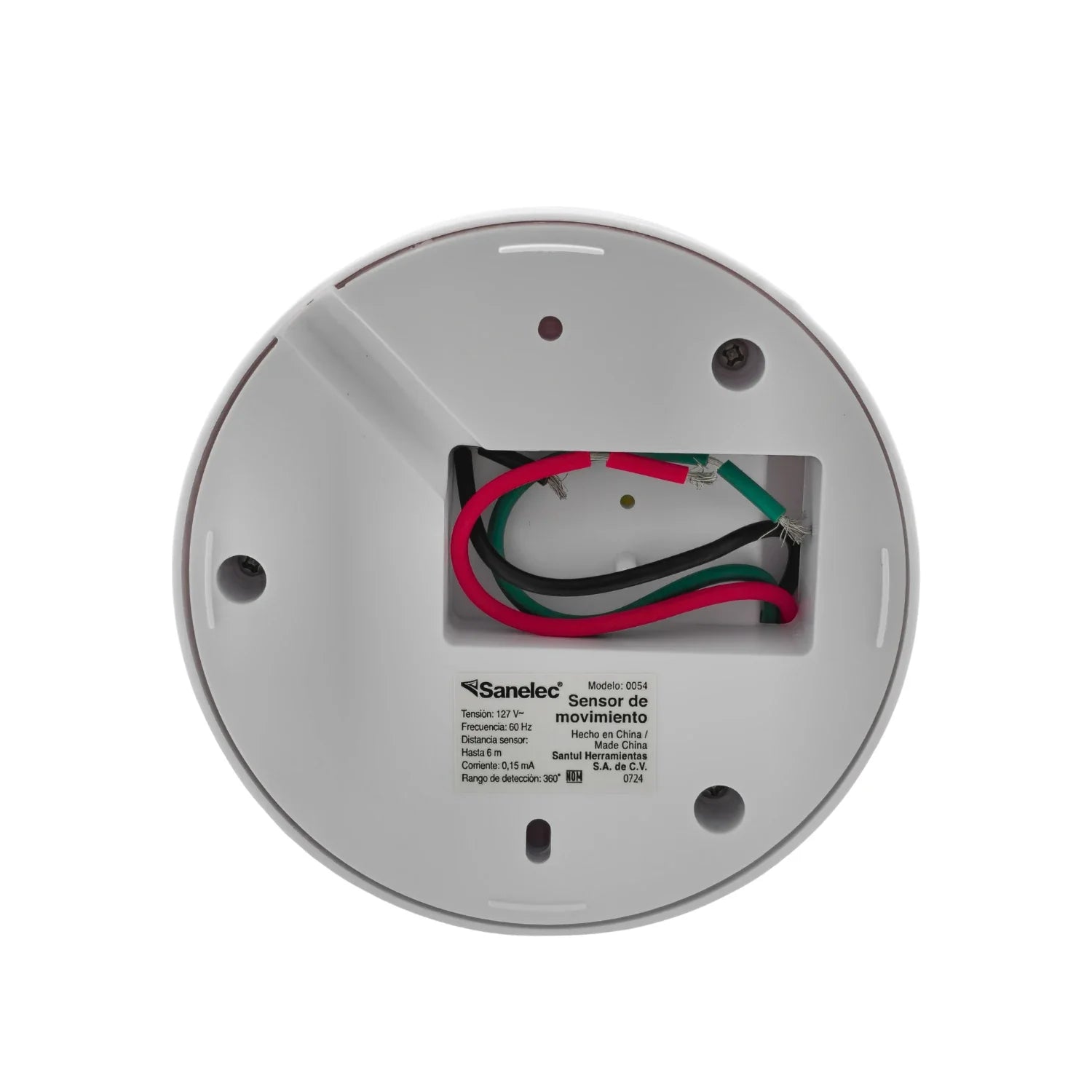 Sensor de movimiento para techo Sanelec 0054