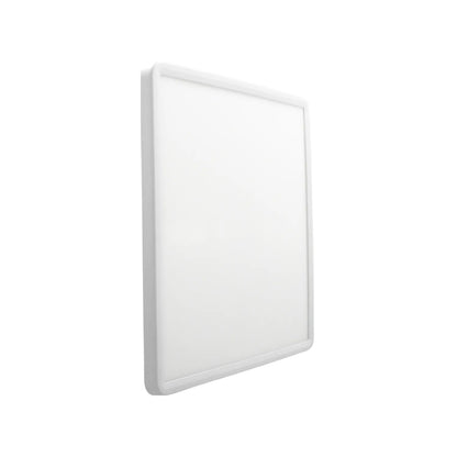 Plafón LED blanco cuadrado ultraplano para iluminación de techo, luz uniforme y eficiente