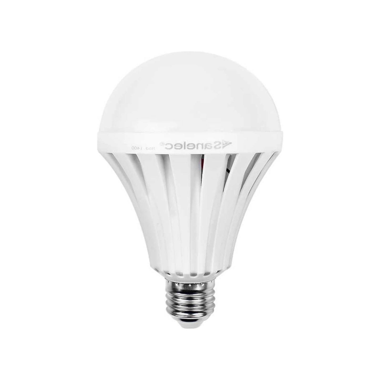 Bombilla LED de emergencia recargable Sanelec 9W blanca para cortes de luz
