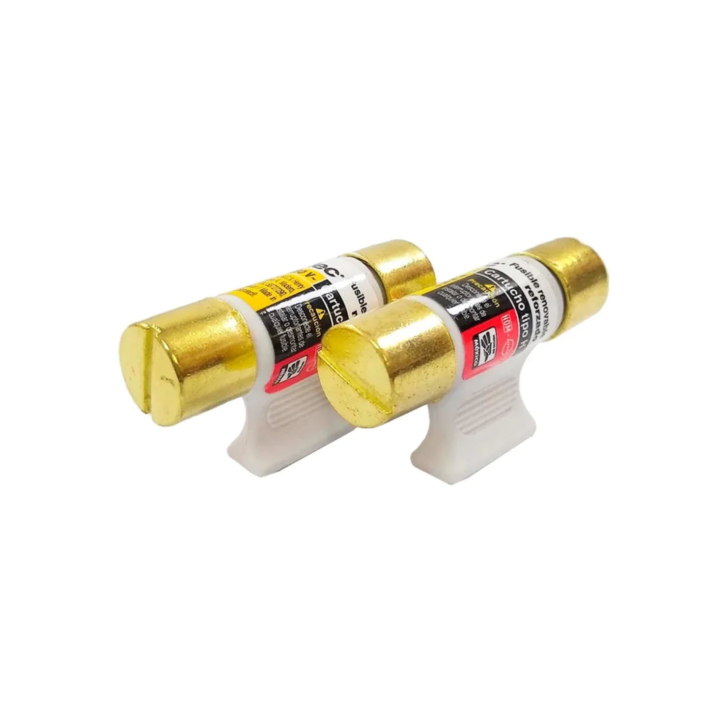 Fusible 30 amperes 2 piezas Sanelec 1452 con agarradera