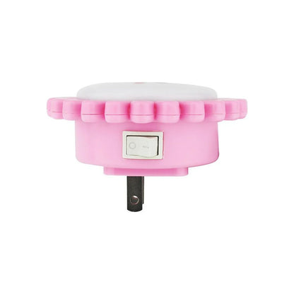 Lámpara de noche 5 W flor led con apagador Sanelec 2121