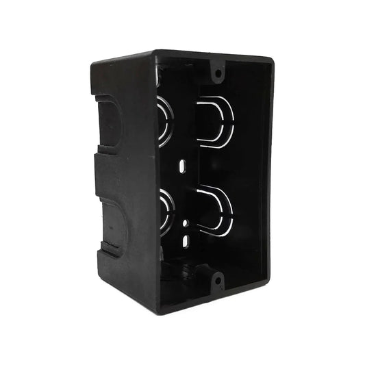 Chalupa eléctrica plástica 3/4" negra Sanelec 4353