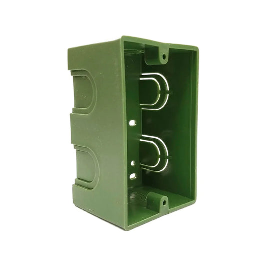 Chalupa eléctrica plástica 3/4" verde Sanelec 4354