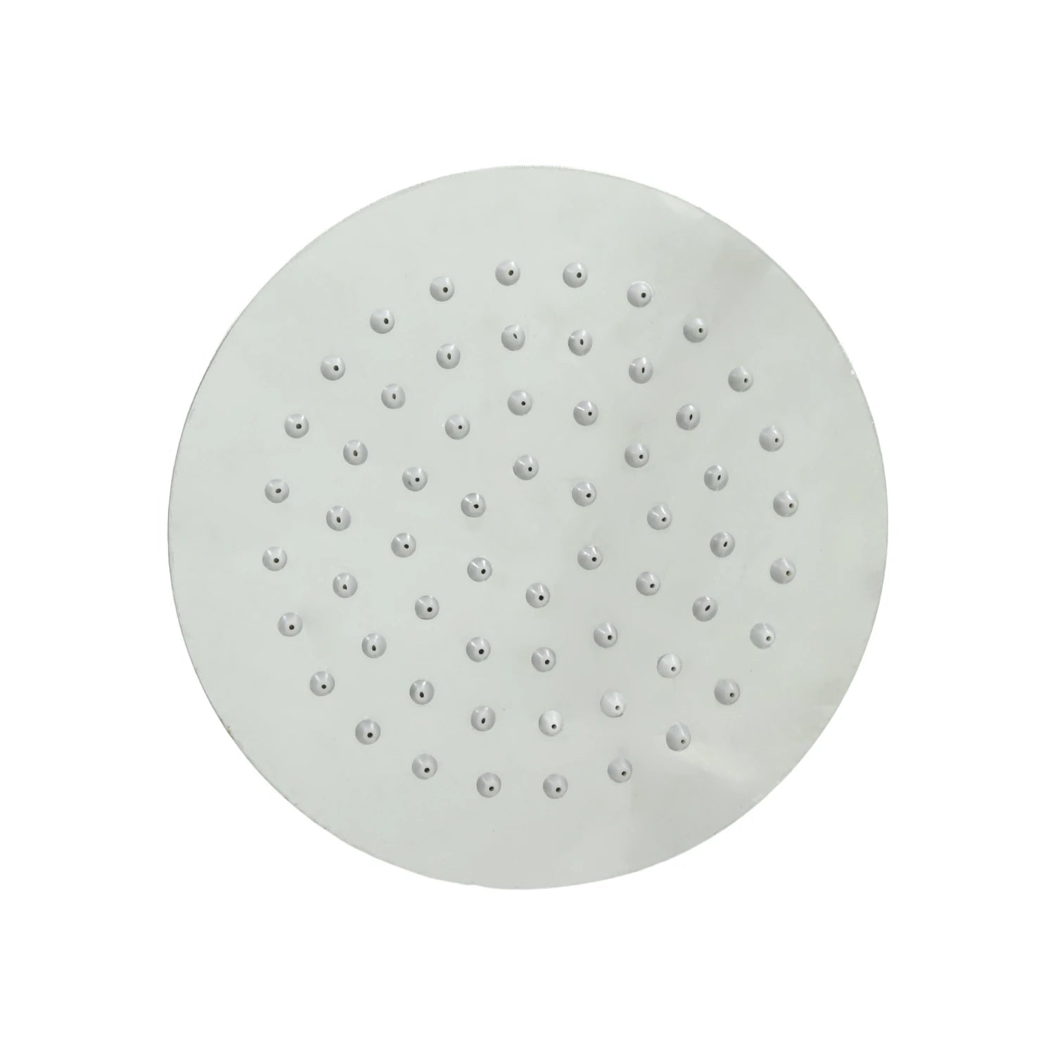 Regadera de ducha redonda 6 pulgadas de acero inoxidable, acabado cromado y múltiples boquillas para baño