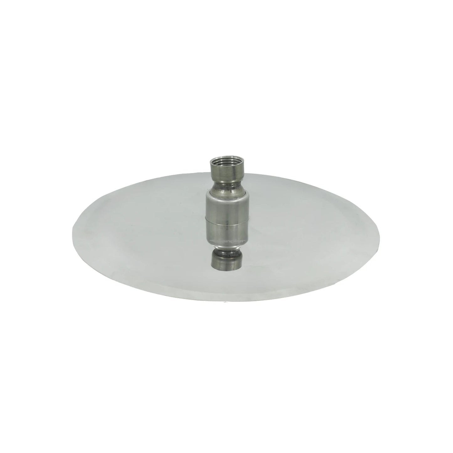 Regadera redonda 8 pulgadas Sanplom de acero inoxidable para baño.