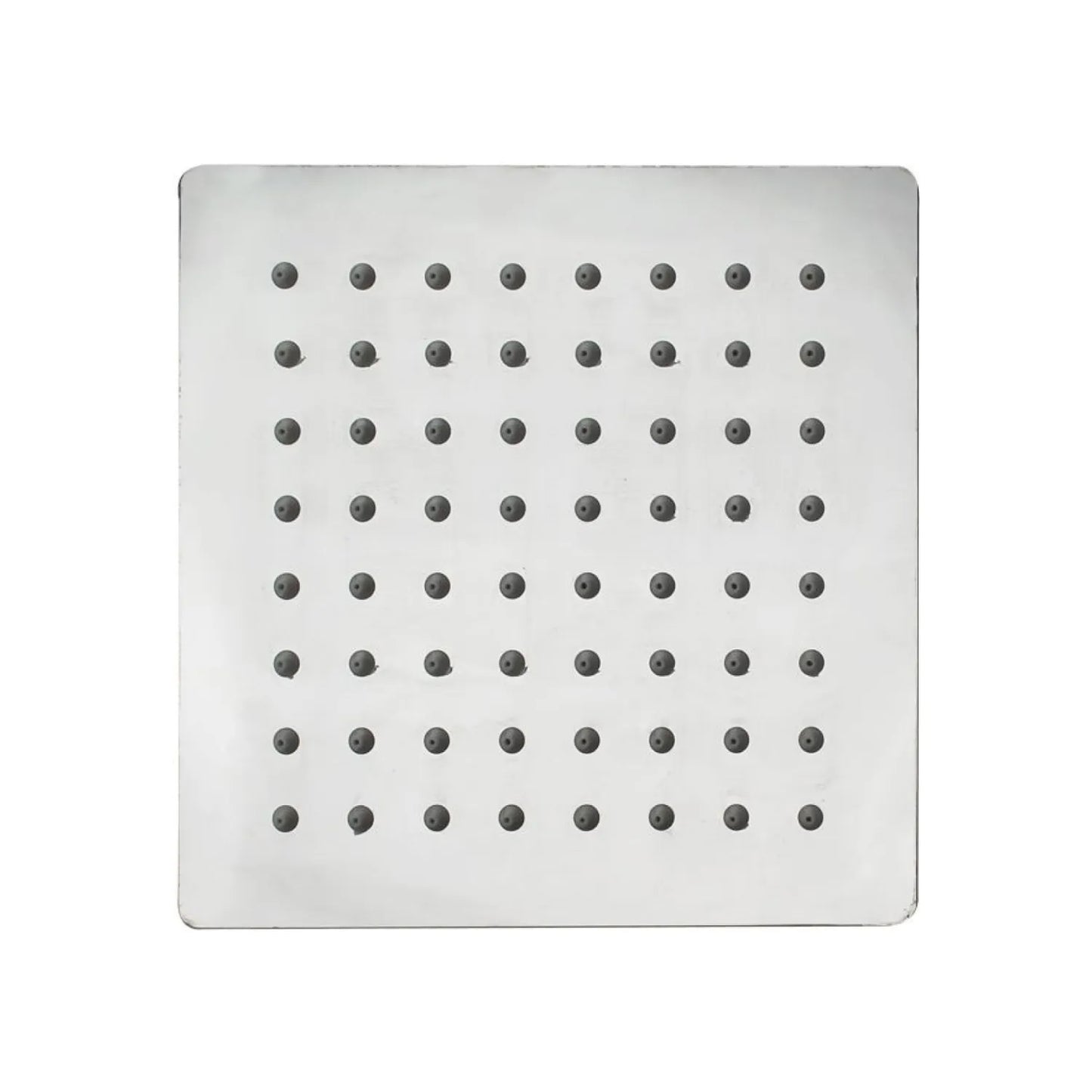 Regadera cuadrada 6" acero inoxidable Sanplom 8502