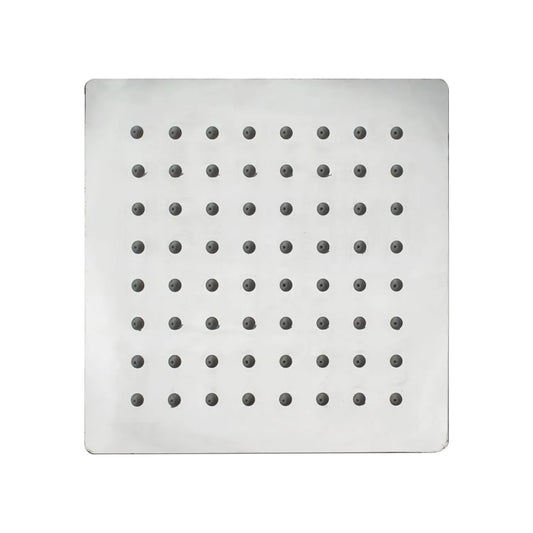 Regadera cuadrada 8" acero inoxidable Sanplom 8503