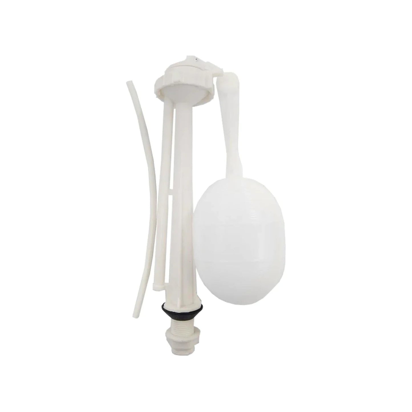Kit de herrajes blancos para cisterna de WC, incluye válvula de llenado y flotador para inodoro
