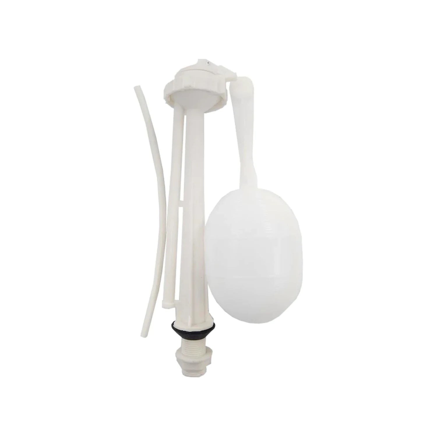 Kit de herrajes blancos para cisterna de WC, incluye válvula de llenado y flotador para inodoro