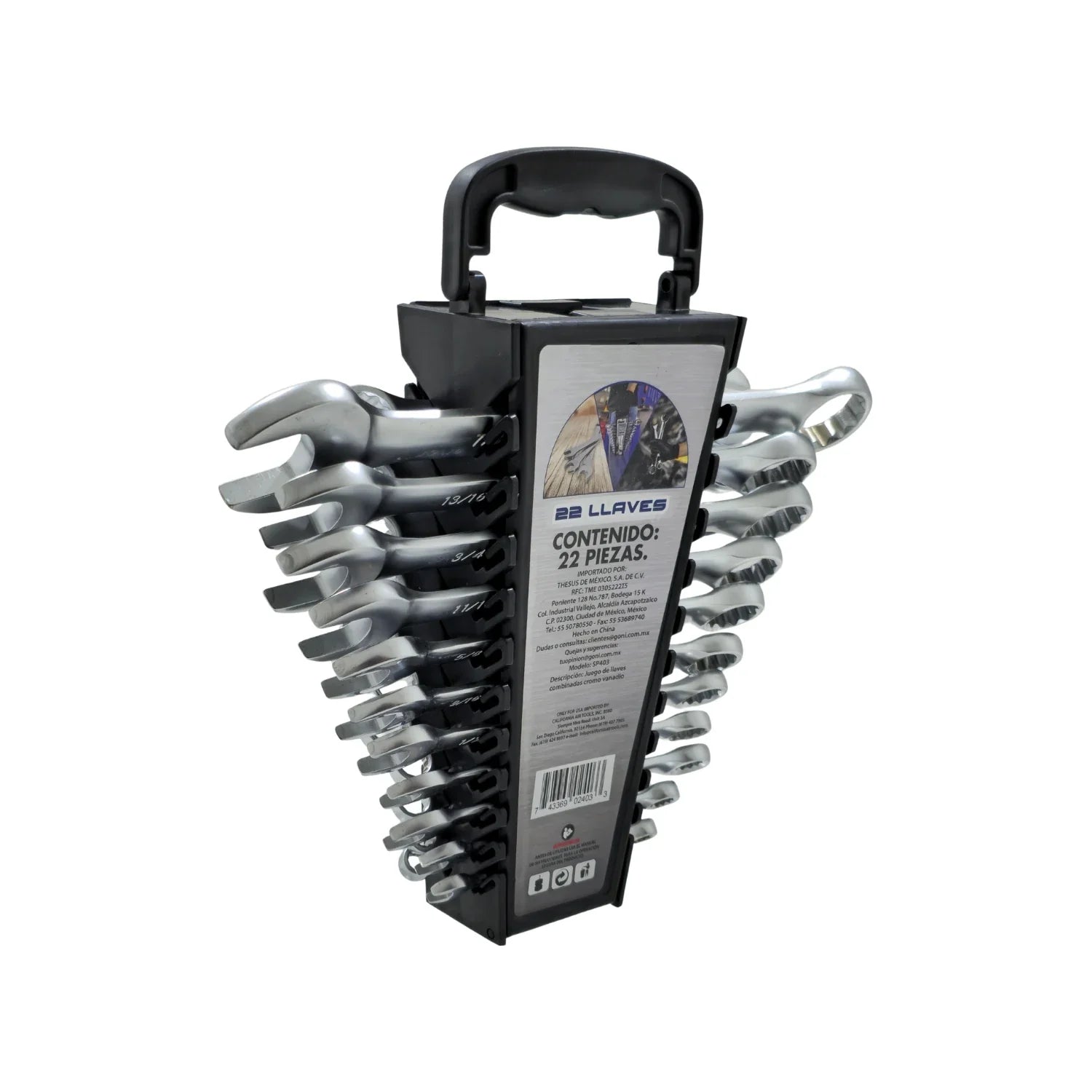 Llaves mixtas juego de 22 piezas Goni SP403