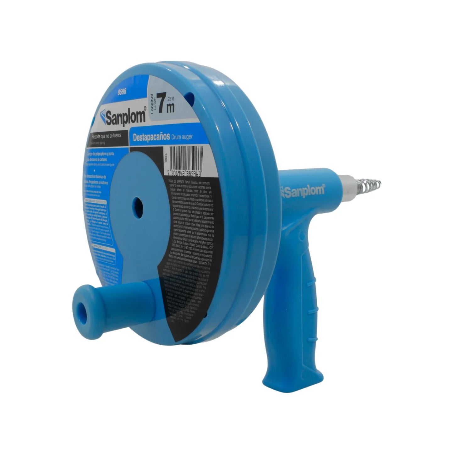 Destapacaños de resorte 07 metros Sanplom 8596