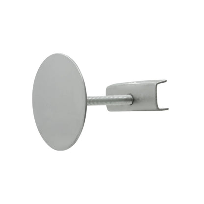 Cubre taladro para tarja de 1 3/4 pulgadas, acero inoxidable pulido, tapa para orificios de fregadero