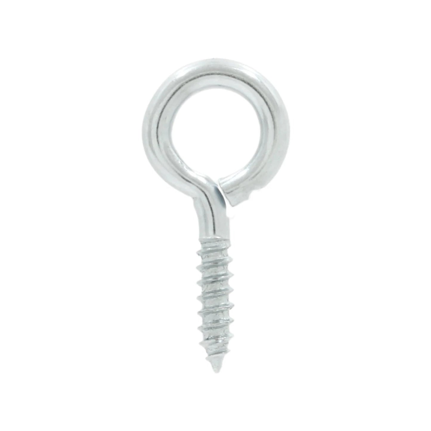 Armella cerrada galvanizada, tornillo de ojo para madera, fijación segura y duradera