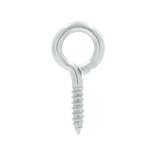 Armella cerrada galvanizada, tornillo de ojo para madera, fijación segura y duradera