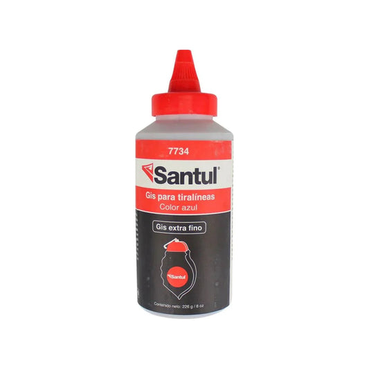 Gis para tiralíneas Santul azul extra fino 226g para marcar líneas rectas con precisión