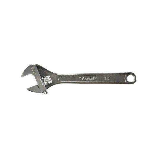 Llave inglesa ajustable Santul 12 pulgadas, perico cromado para ferretería.
