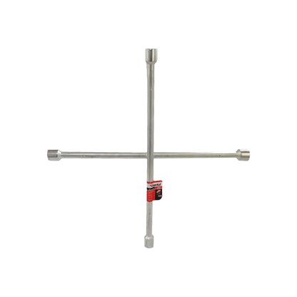 Llave de cruz Santul 20 pulgadas para neumáticos de vehículos, herramienta automotriz de acero cromado.