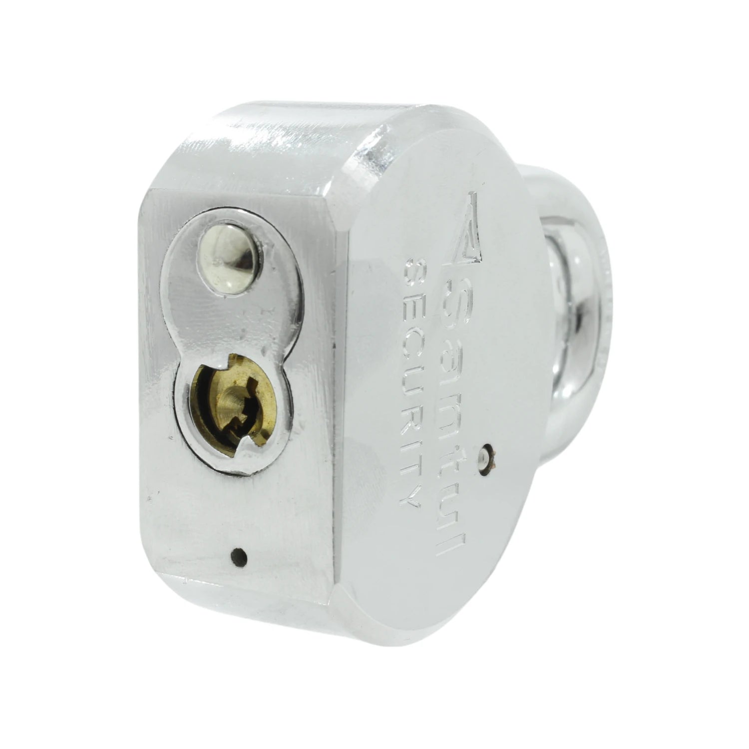 Candado de seguridad Santul monoblock plata, cerradura resistente para alta protección