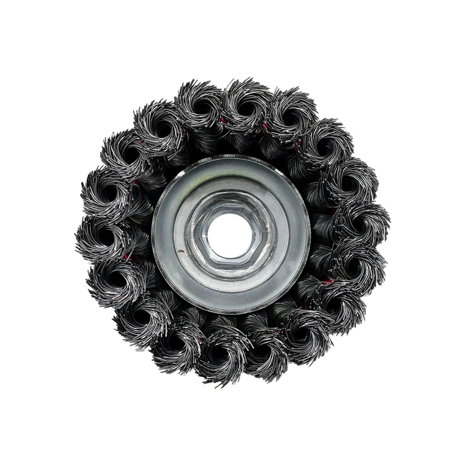 Carda de copa 3" x 5/8" para esmeriladora Santul 8590