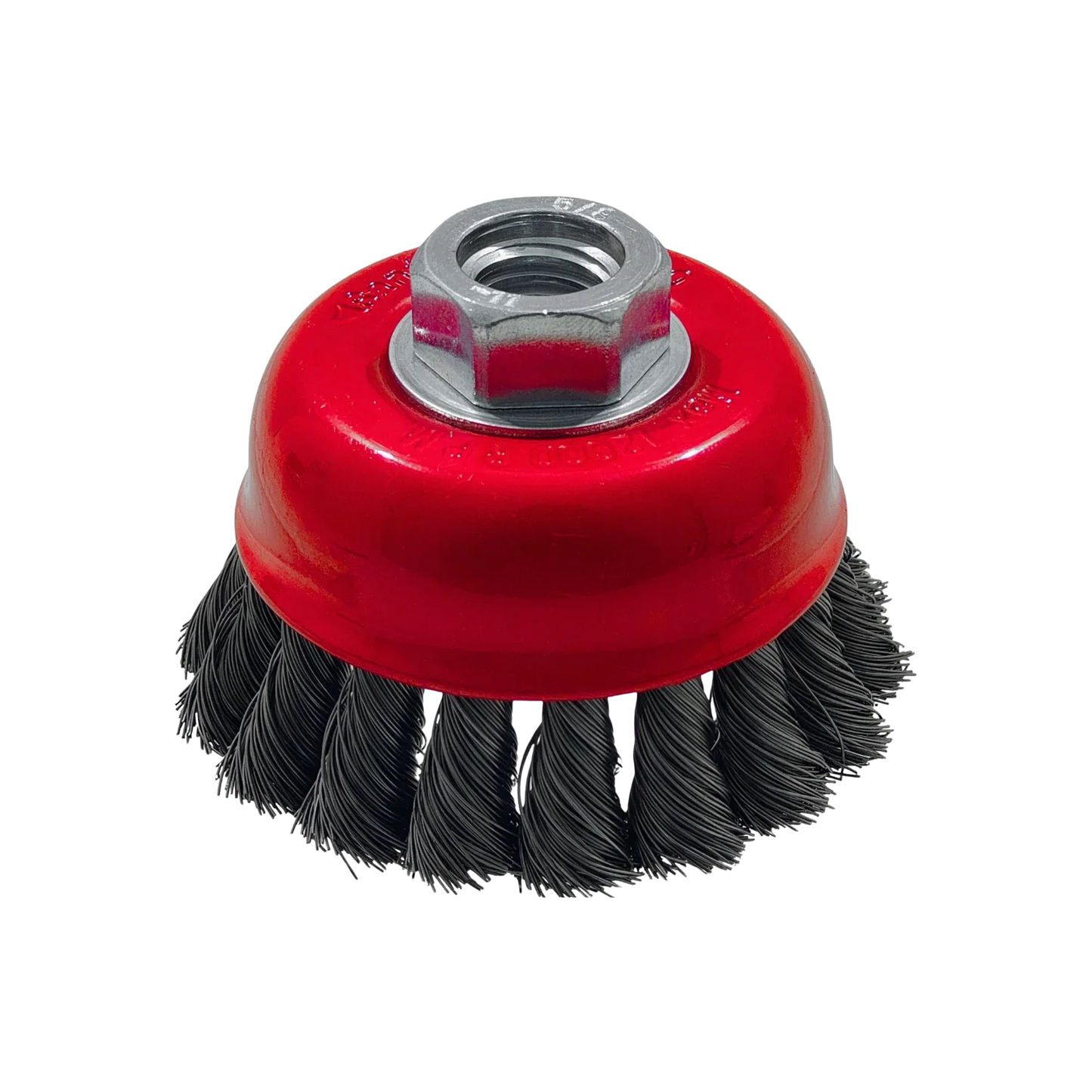 Carda de copa 3" x 5/8" para esmeriladora Santul 8590