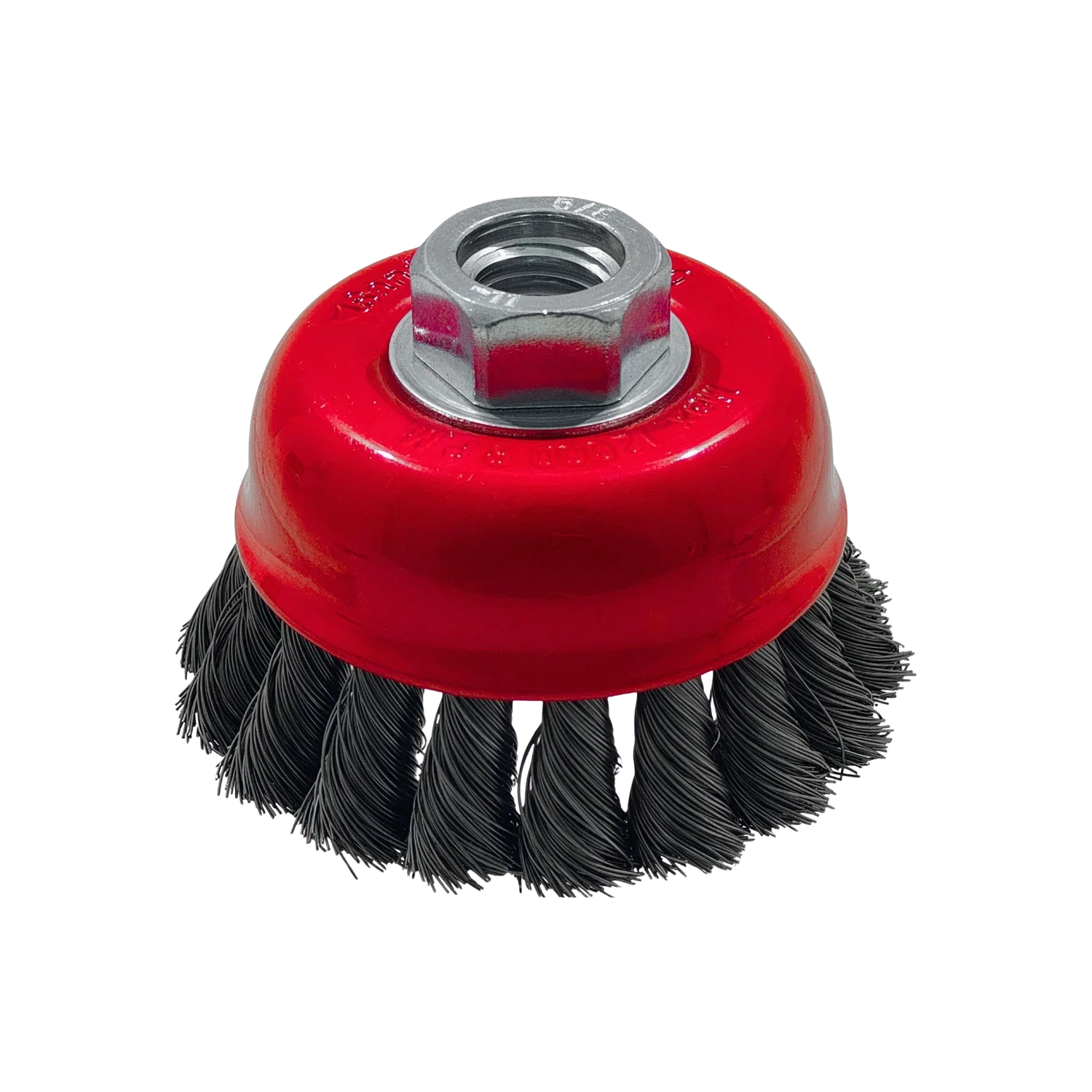 Carda de copa 3" x 5/8" para esmeriladora Santul 8590