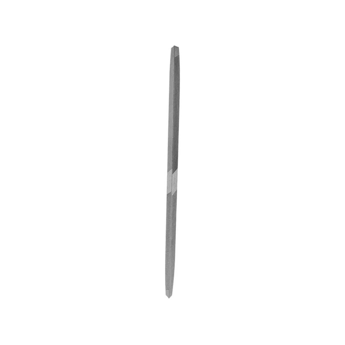 Lima triangular de doble corte de 7 pulgadas para metal, ideal para desbaste y afilado preciso