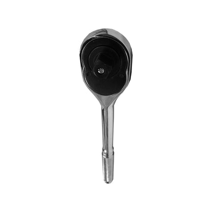 Matraca reversible 1/2 pulgada tipo pera cromada para ajustes y reparaciones mecánicas