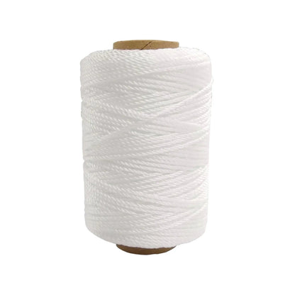 Hilo nylon blanco de alta resistencia en carrete grande para albañilería y construcción
