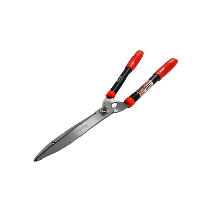 Tijera para pasto y setos Santul 22" con mango tubular rojo y hojas de acero afiladas