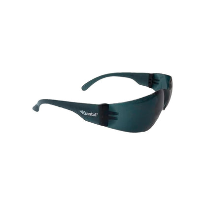 Lentes de protección Santul ahumados, ideales para seguridad ocular anti-impacto en taller y obras.