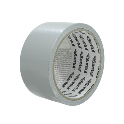 Cinta para ductos Santul gris, rollo de cinta adhesiva resistente para reparaciones y sellado