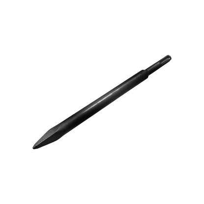 Cincel plano SDS para martillo percutor, herramienta para romper hormigón y mampostería, acero oscuro.