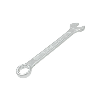 Llave mixta de cromo vanadio 7/16" con boca abierta y cerrada, ideal para mecánica y mantenimiento.