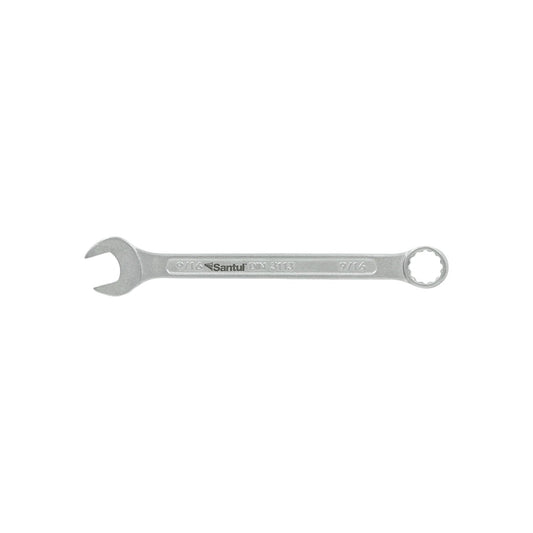 Llave mixta Santul 9/16" plateada para tuercas y tornillos, herramienta manual profesional DIN 3113